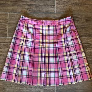 Lilly Pulitzer Plaid Skirt